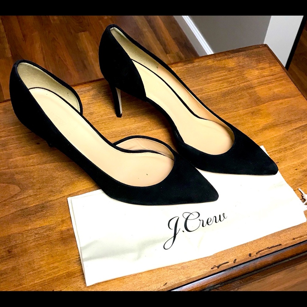 J Crew Lucie Suede Pumps-G8128 Size 8.5M NWT